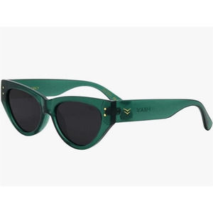 I-SEA Green Carly Sunglasses - NEW with Case